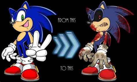 Scary Sonic by PhiPie on DeviantArt