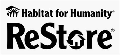 Habitat For Humanity Logo Black And White, HD Png Download - kindpng