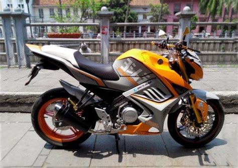 New Vixion Lightning Modif Street Fighter Kumpulan Modifikasi Motor Mobil 2019