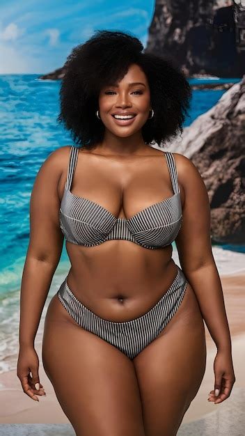 Busty Woman Bikini African Pictures