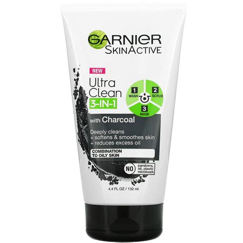 Garnier Skinactive Ultra Clean In With Charcoal Fl Oz