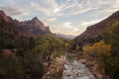 Sunset at Zion National Park