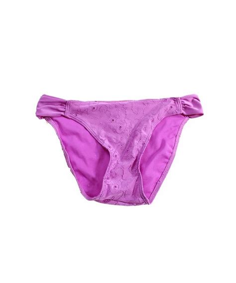 Women S Eyelet Hipster Bikini Bottom Lilac Cp Et Hjb