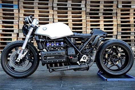 Hageman S Bmw K Rs Cafe Racer Is A Gorgeous Black Tan Road Rocket