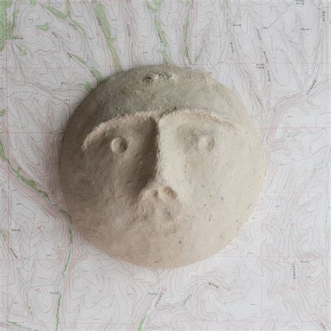8 Round X 3 12d Paper Mache Face Wall Décor Each One Will Vary