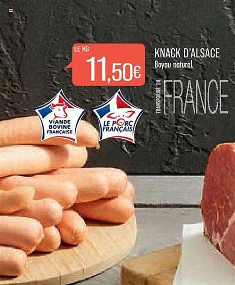 Promo Knack D Alsace Chez Match ICatalogue Fr