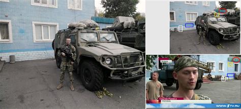 На Донбассе зафиксирован российский многоцелевой бронеавтомобиль «Тигр ...