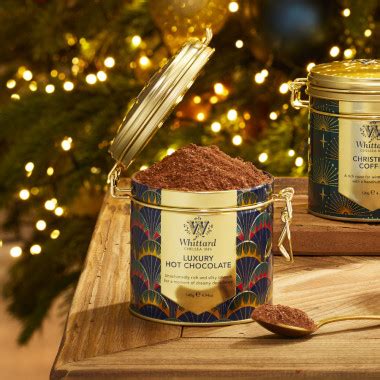 Whittard Luxury Hot Chocolate Metal Box 140g Chocolate Powder Le Comptoir Irlandais