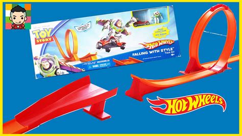 Toy Story 3 Hot Wheels Disney Pixar Loops And Jump Stunt Track YouTube
