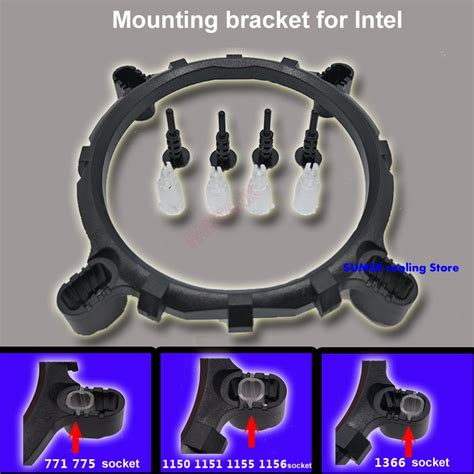 4 Heatpipes Cpu Cooler For Amd Intel 775 1150 1151 Grandado