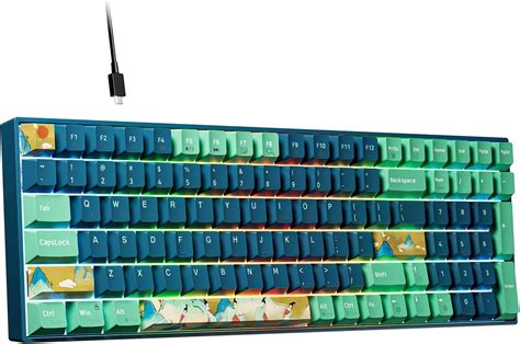Amazon Newmen Gm Wireless Gaming Keyboard Wired Bluetooth G Hot Swappable Anti