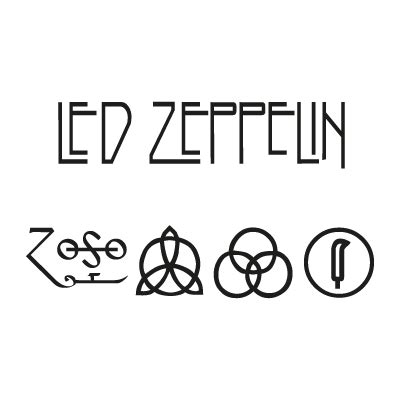 Led Zeppelin logo vector free download - Brandslogo.net