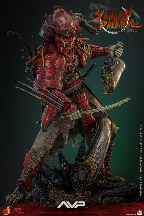 Akaoni Samurai Predator Sixth Scale Figure By Hot Toys Sideshow Collectibles