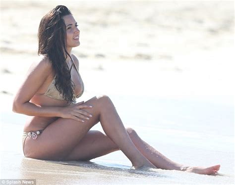 I M A Celebrity S Nadia Forde In A Skimpy Bikini During Dubai Holiday