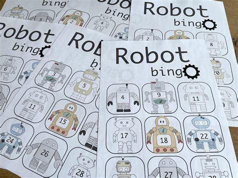 Robot Kinderfeestje Printable Pakket Voormijnkleintjenl