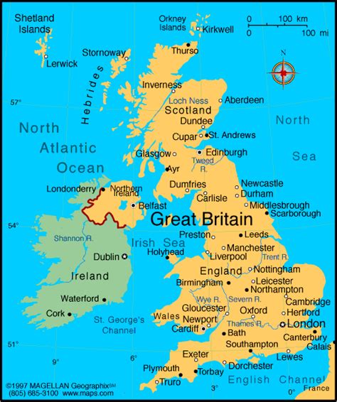 England, Map Maps of England Europe