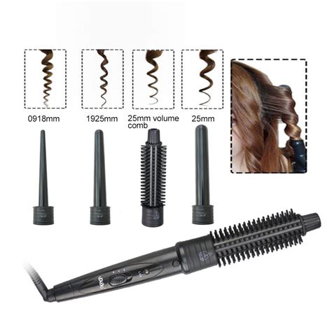 In Multifunction Interchangeable Hair Curlers Kit Hair Curling Iron