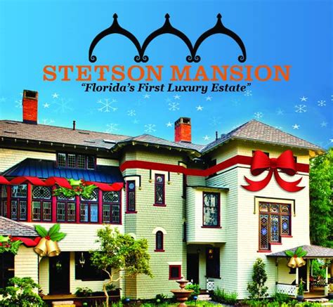 Stetson Mansion Christmas Spectacular Tours Begin November 15th - Sunshine and Rollercoasters