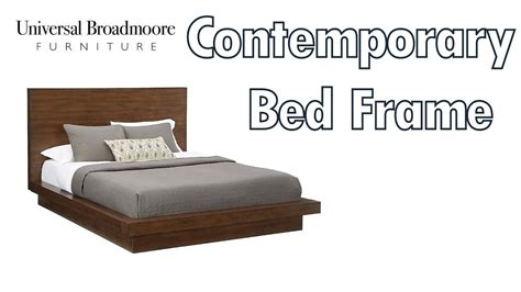 Universal Broadmoore Liam Contemporary Bed Frame King Size Costco Youtube