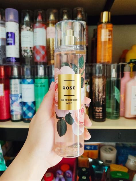 BBW Rose Fine Fragrance Mist 236ml Beauty Personal Care Fragrance Deodorants On Carousell
