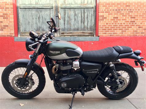 New 2019 TRIUMPH STREET SCRAMBLER Motorcycle In Denver 19T38 Erico