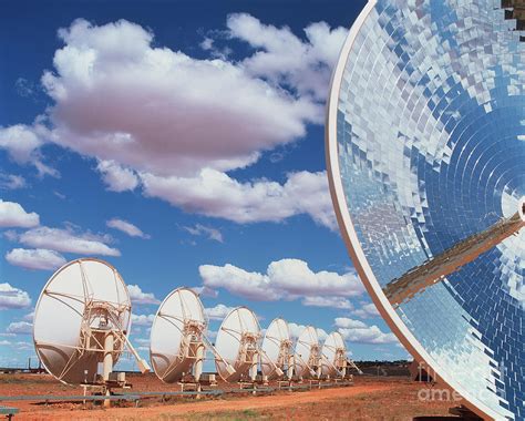 Solar Power Station Photograph by John Mead/science Photo Library ...