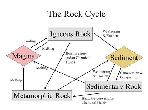 The Rock Cycle Diagram | Quizlet