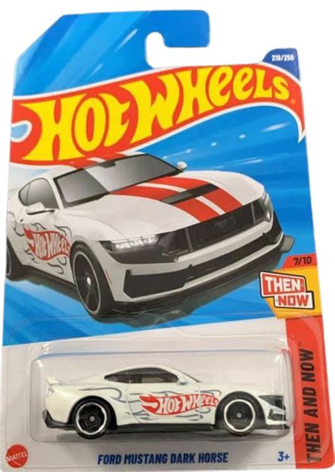 Ford Mustang Dark Horse Hot Wheels - 2025 Hot Wheels Ford Mustang Dark Horse Mainline Then and Now