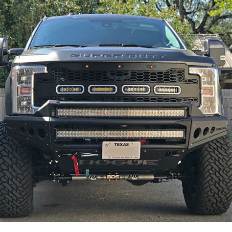 ENFORCER Front Bumper - 2017 Ford F-250 / F-350 — Rogue Racing