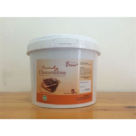 Jual Elmer Spread Chocomaltine Crunchy Kg Choco Crunchy Chocolate