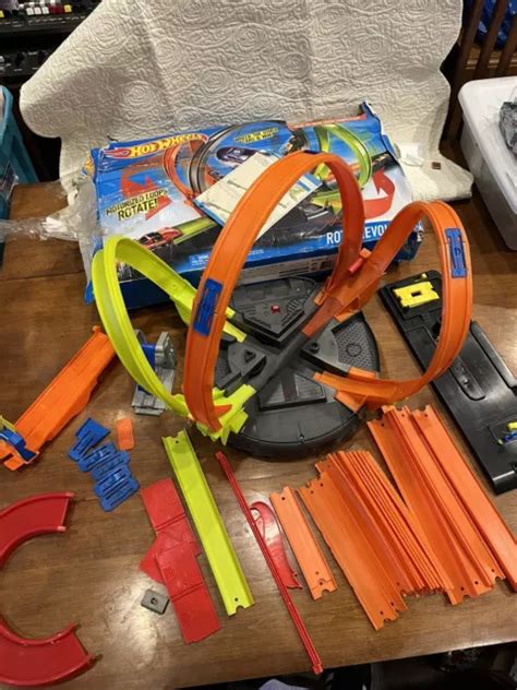 Mattel Hot Wheels Roto Revolution Track Set Incomplete Lots Of Extras Picclick Uk