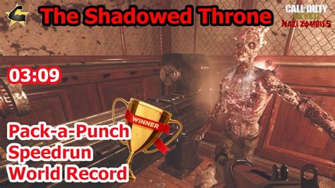 The Shadowed Throne Pap Speedrun Solo World Record With