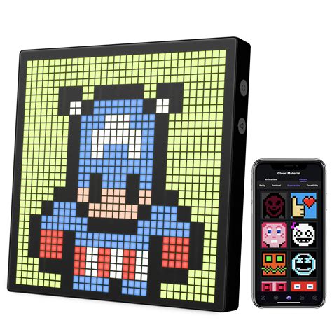 grehge el display  programmable pixel art display  app