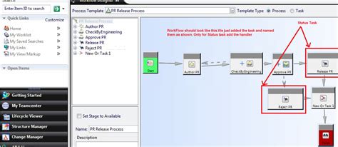 Teamcenter Open Gate Workflow Designer Create Workflow