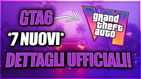 Gta Nuovi Dettagli Ufficiali Youtube