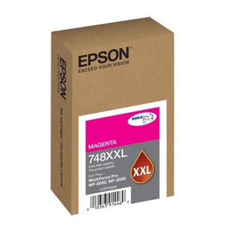 Tinta Epson T Xxl Capacidad Extra Alta Wf Wf Color Magenta