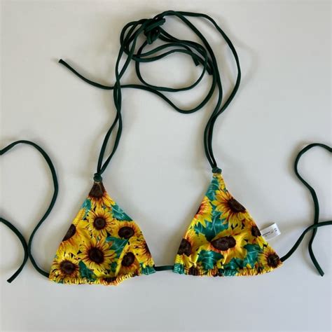 Heavy Manners Swim Heavy Manners One Fine Day Bikini Set Sunflowers