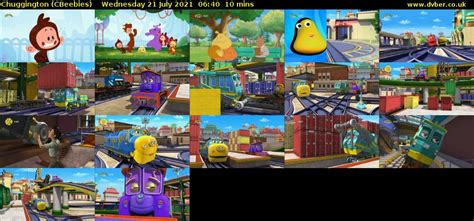 Chuggington Cbeebies 2021 07 21 0640