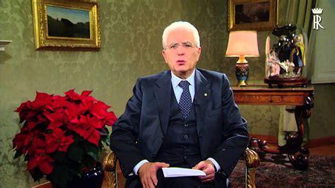 Sergio Mattarella Discorso Fine Anno Video Quirinale YouTube