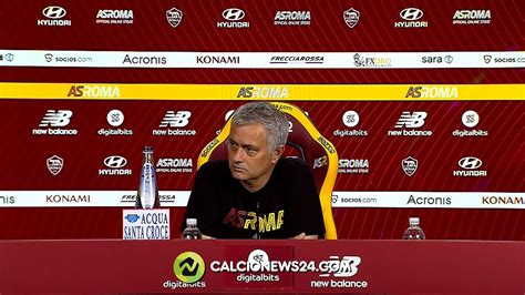 Conferenza Stampa Mourinho Pre Roma Genoa Zaniolo Resta Fino Al