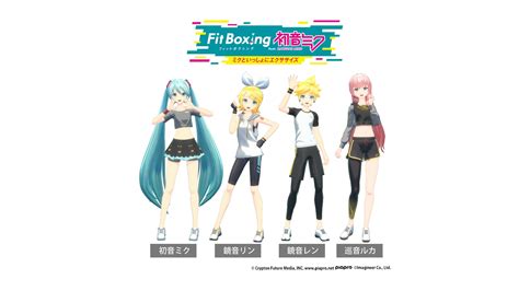 Fitness Boxing Feat Hatsune Miku Reveals More Vocaloids