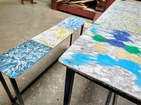 School Benches made from Recycled Plastic – Plastiki Rafiki