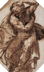 Study Of A Seated Male Nude Master Works On Paper From Five Centuries