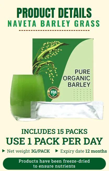 Naveta Barley Grass Powder Pure Organic Lulunami