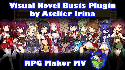 Major Update 1 Visual Novel Busts Plugin For Rpg Maker Mv By Irina