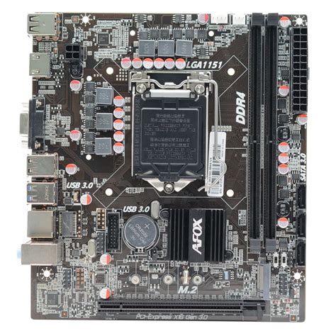 Ih C Ma V Afox Motherboard Intel H C Intel Socket Mbps