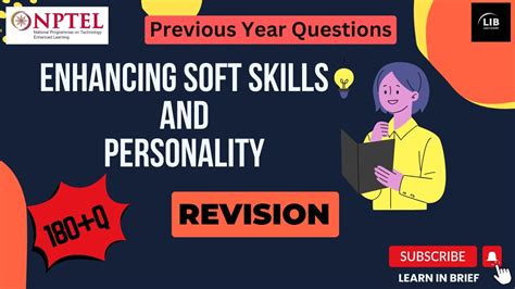 Previous Year Assignment Enhancing Soft Skills And Personality