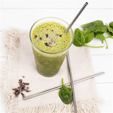 Green Breakfast Smoothie - Positive Nutrition
