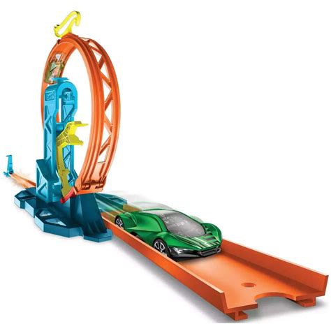 Hot Wheels Track Builder System Loop Kicker Pack Track Set Boost Mattel Toys Toywiz