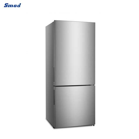 Smad 2021 No Frost Double Door 115v 100l Bottom Freezer Fridge